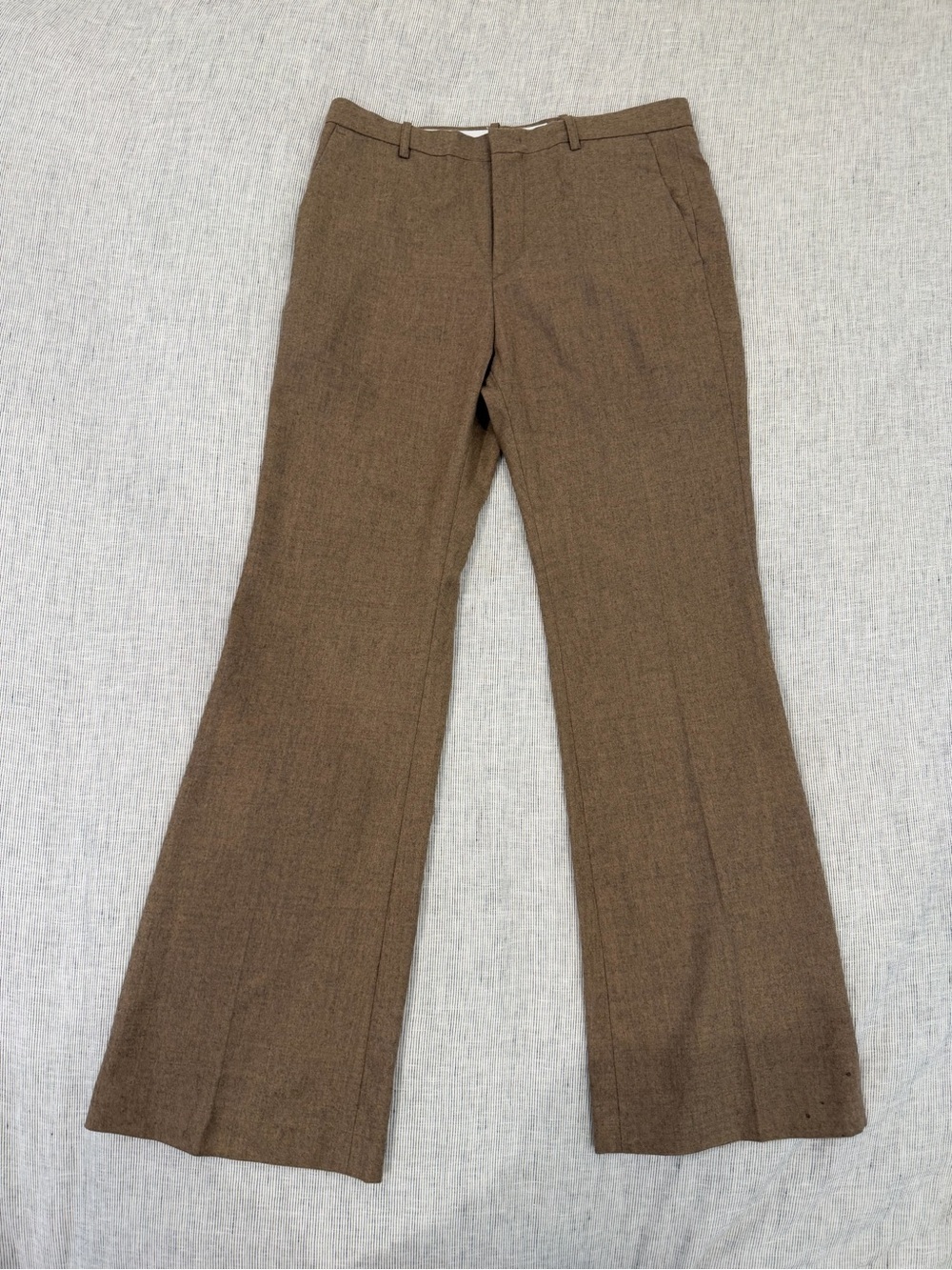 Frankie Shop Brown Flare Pants Size 2